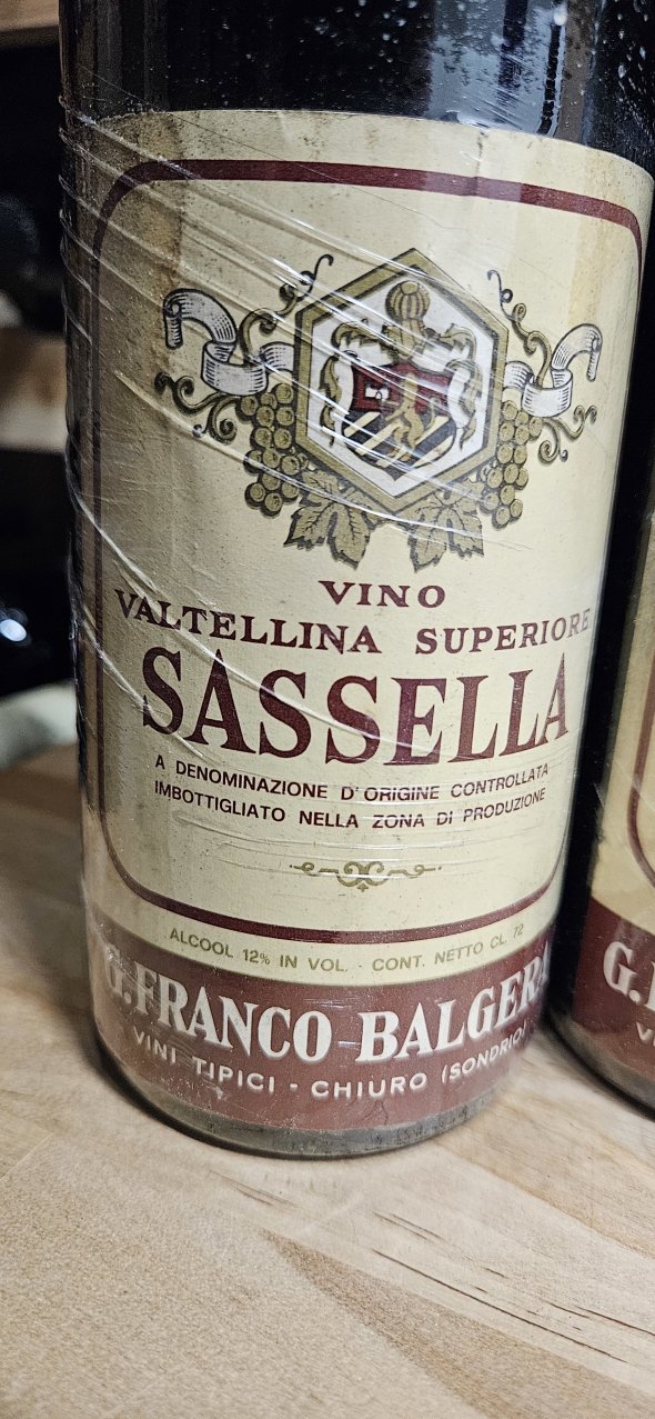 G. Franco Balgera Sassella Vatallina Superiore  