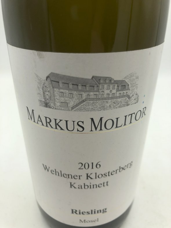 Markus Molitor, Wehlener Klosterberg Riesling Kabinett, Mosel