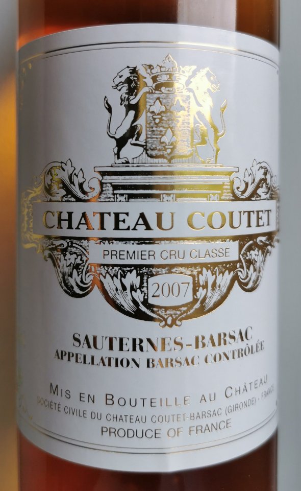 Chateau Coutet Premier Cru Classe, Barsac