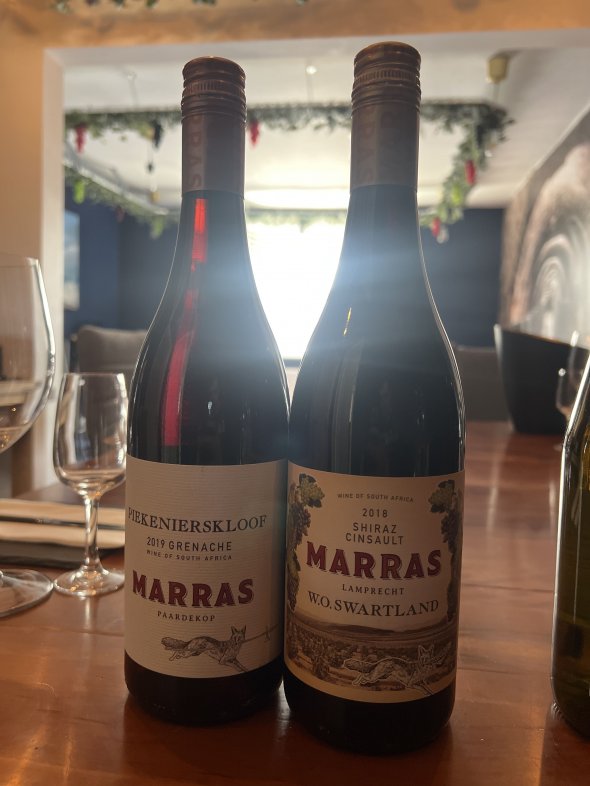 Marras Piekenierskloof grenache