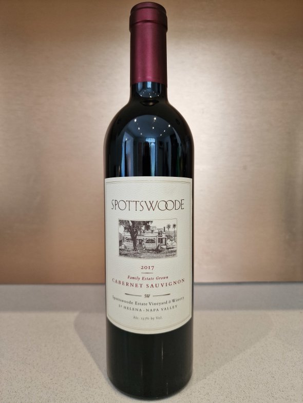 Spottswoode, Cabernet Sauvignon, St. Helena, 97+ RP