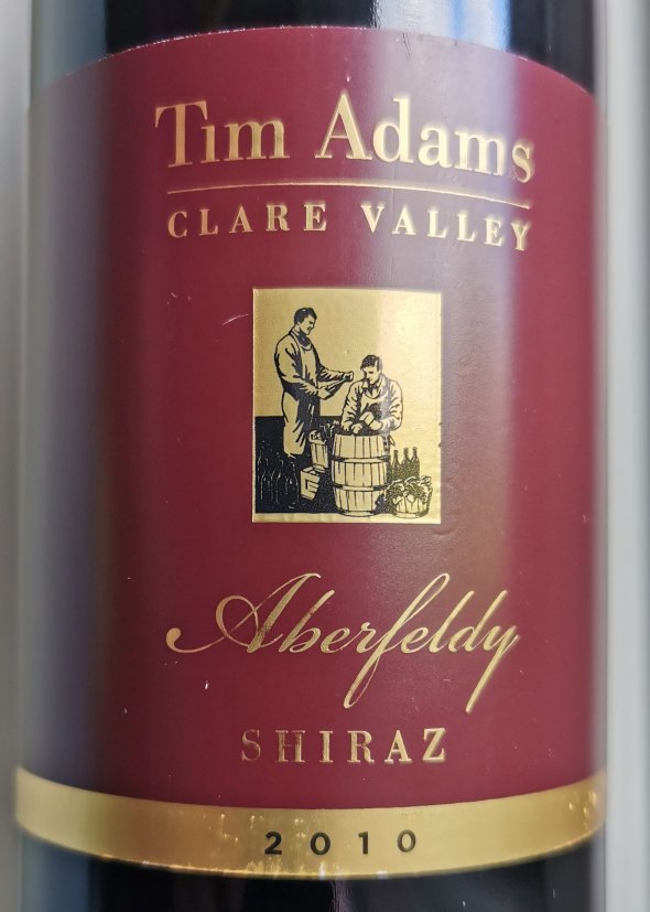 Tim Adams, Aberfeldy Shiraz, Clare Valley