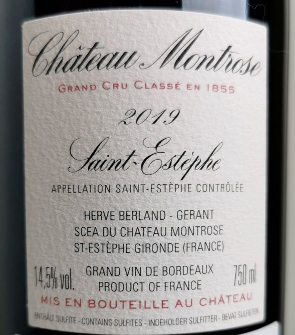 Chateau Montrose 2eme Cru Classe, Saint-Estephe