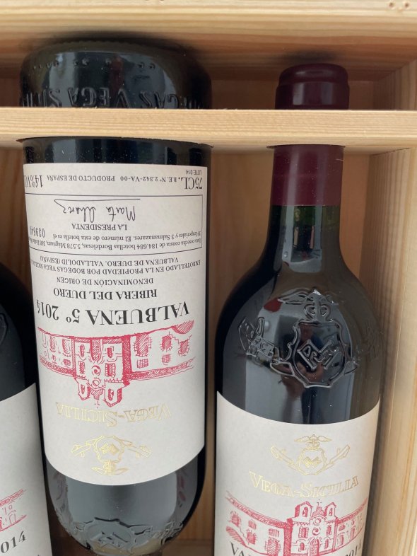 Vega Sicilia, Valbuena 5.&deg;, Ribera del Duero DO