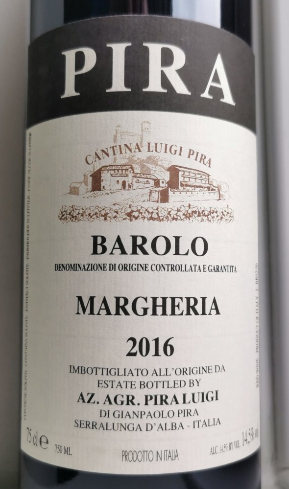 Luigi Pira, Barolo, Margheria
