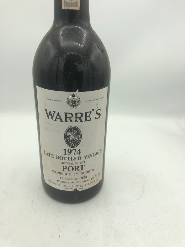Warre 1974 Late Bottled Vintage Port Bottled 1978