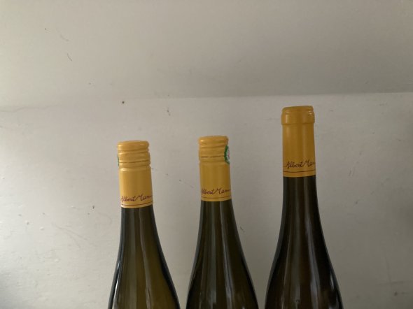 2020 Riesling Grand Cru "Schlossberg" Albert Mann, 2019 Gewurztraminer Grand Cru "Furstentum" Albert Mann, 2019 Pinot Gris &lsquo;Cuv&eacute;e Albert  Albert Mann
