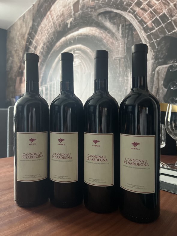 Surrau, Cannonau di Sardegna