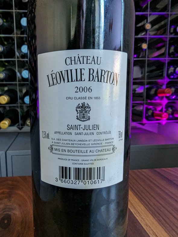 Chateau Leoville Barton 2eme Cru Classe, Saint-Julien