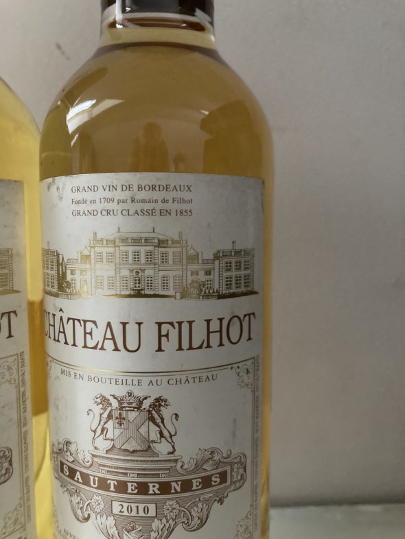 Ch&acirc;teau Filhot, 2&egrave;me Cru Calss&eacute; Sauternes 