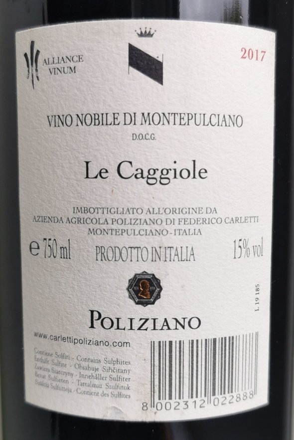 Poliziano Vino Nobile di Montepulciano, Le Caggiole