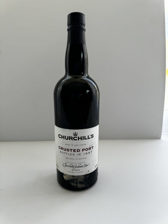 Vintage 1987 Churchill&rsquo;s Crusted Port