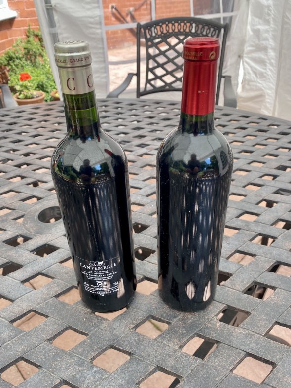 Chateau Grand-Puy Ducasse 5eme Cru Classe, Pauillac 2005 and Chateau Cantemerle 2010