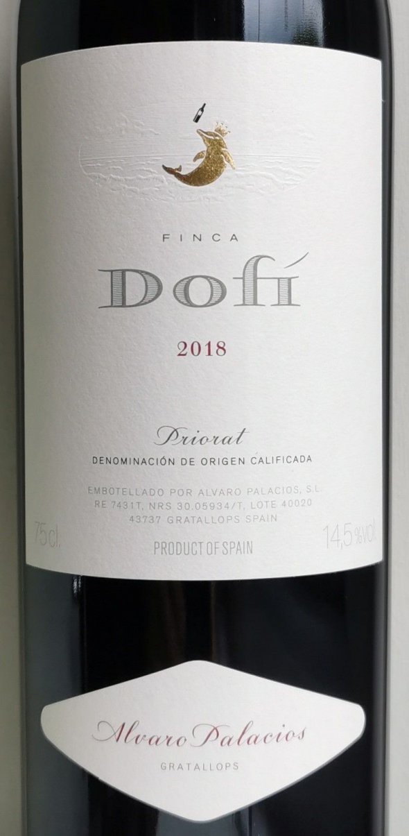 Alvaro Palacios, Finca Dofi, Priorat DOC