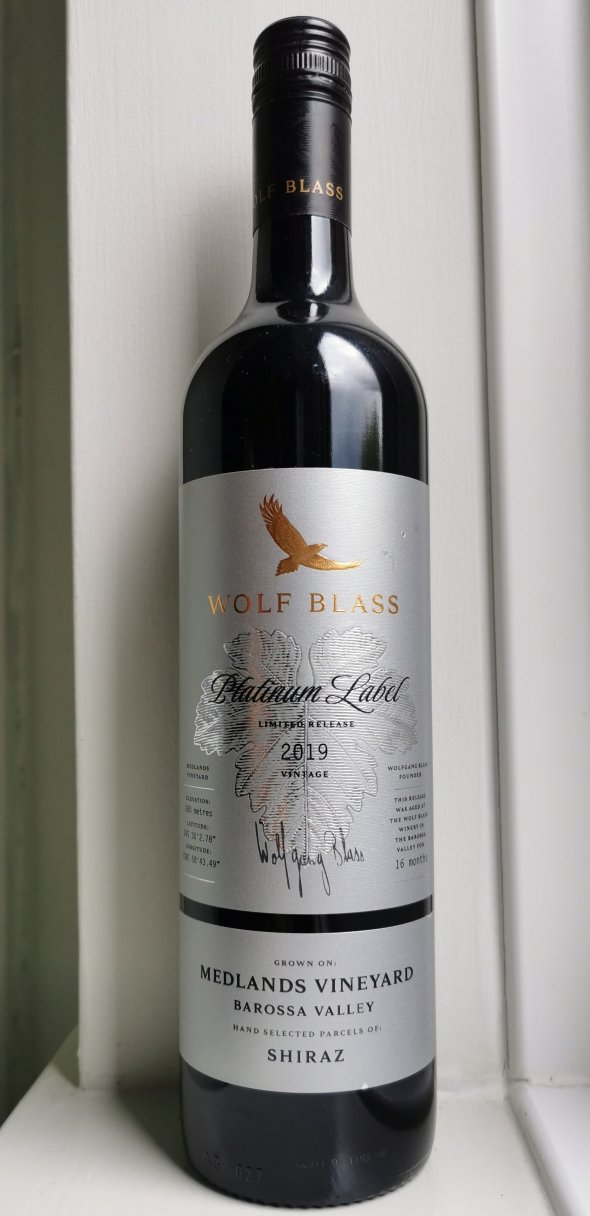 Wolf Blass, Platinum Label Shiraz, Barossa Valley