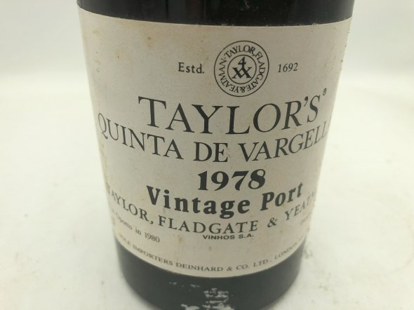 1978 Taylor's, Vargellas Vintage Port