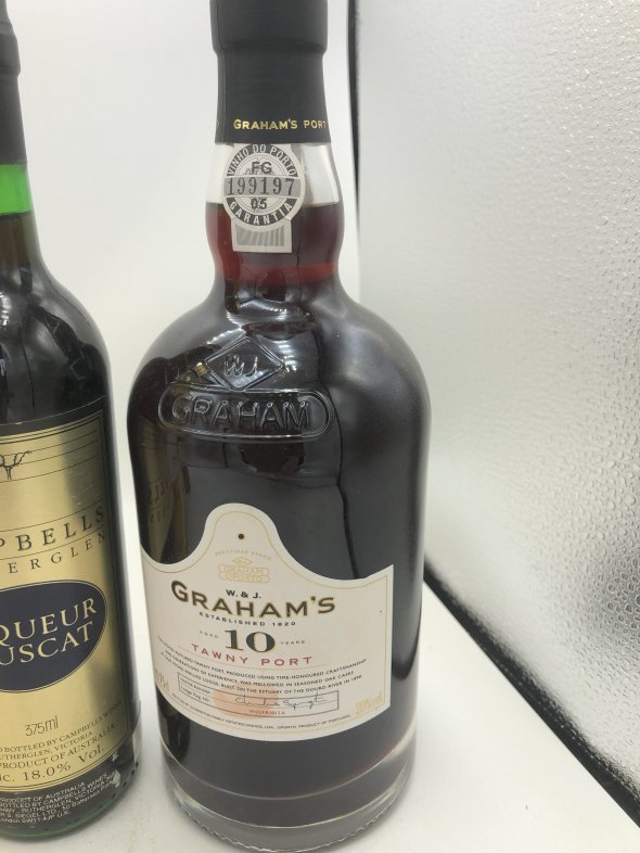 4 X half Bottles Dessert Wine & Bot Graham's 10 Year Old Tawny 