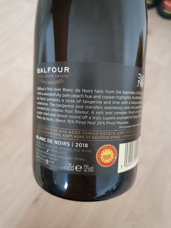 Balfour Hush Heath Blanc de Noir