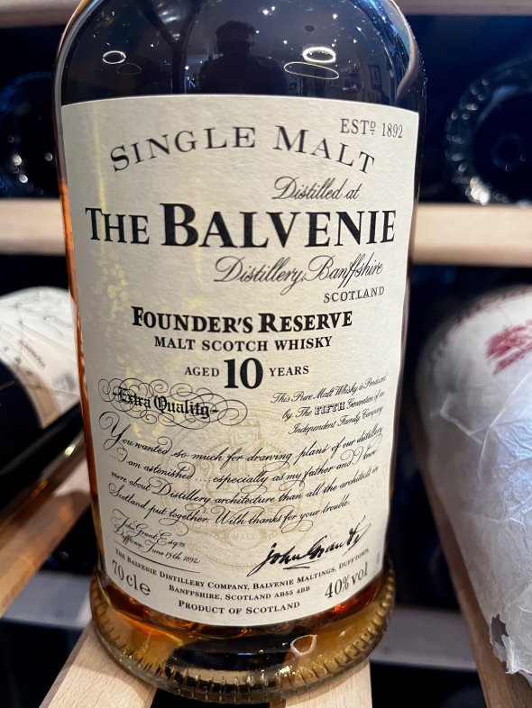 Balvenie, Single Malt, Founders Reserve, 10 Year Old