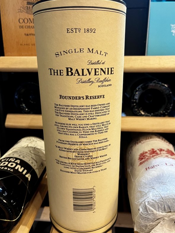 Balvenie, Single Malt, Founders Reserve, 10 Year Old
