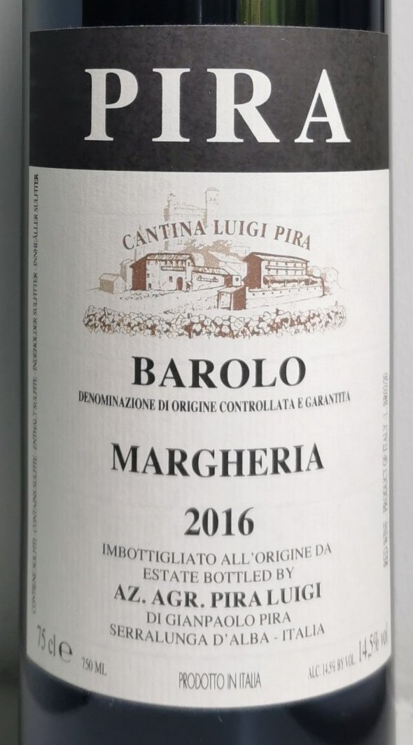 Luigi Pira, Barolo, Margheria