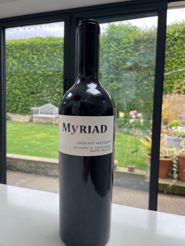Myriad, Beckstoffer Dr. Crane Vineyard Cabernet Sauvignon, Napa Valley