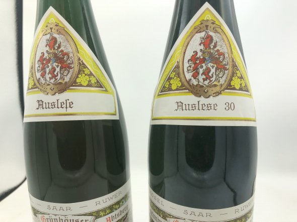 2 X Bots Maximin Grunhauser Auslese   1 X 2005 Herrenberg Cask 30 1 X 2006 Abtsberg 