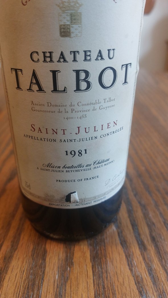 Chateau Talbot 4eme Cru Classe, Saint-Julien