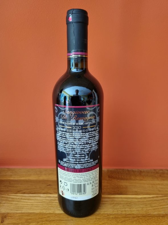 Sangiovese di Romagna 2010 Denominazione di Origine Controllata