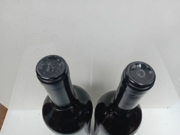 Pair of Noon Reserve wines. 1998 Cabernet Sauvignon & 2004 Shiraz, both 98 points Robert Parker.