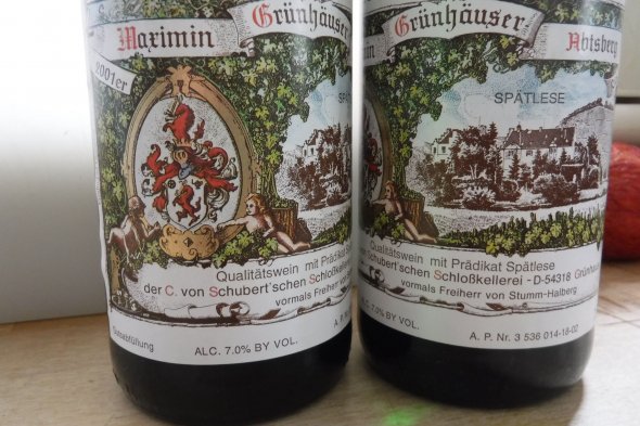 Von Schubert, Maximin Grunhauser Abtsberg Riesling Spatlese, Mosel