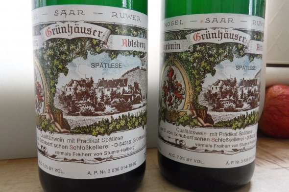 Von Schubert, Maximin Grunhauser Abtsberg Riesling Spatlese, Mosel