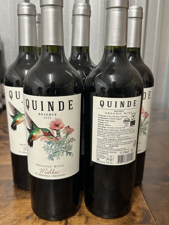 Quinde Reserve Malbec 2022