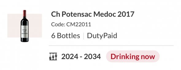 Chateau Potensac, Medoc