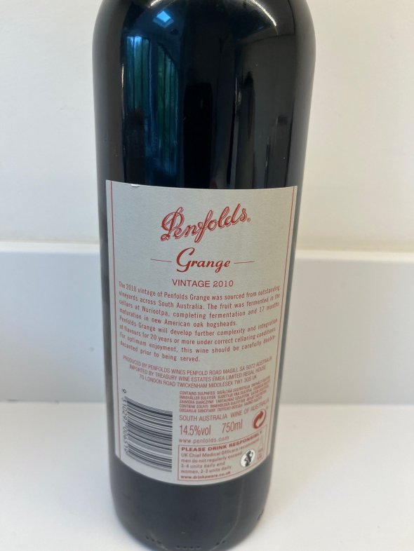 Penfolds, Grange, South Australia