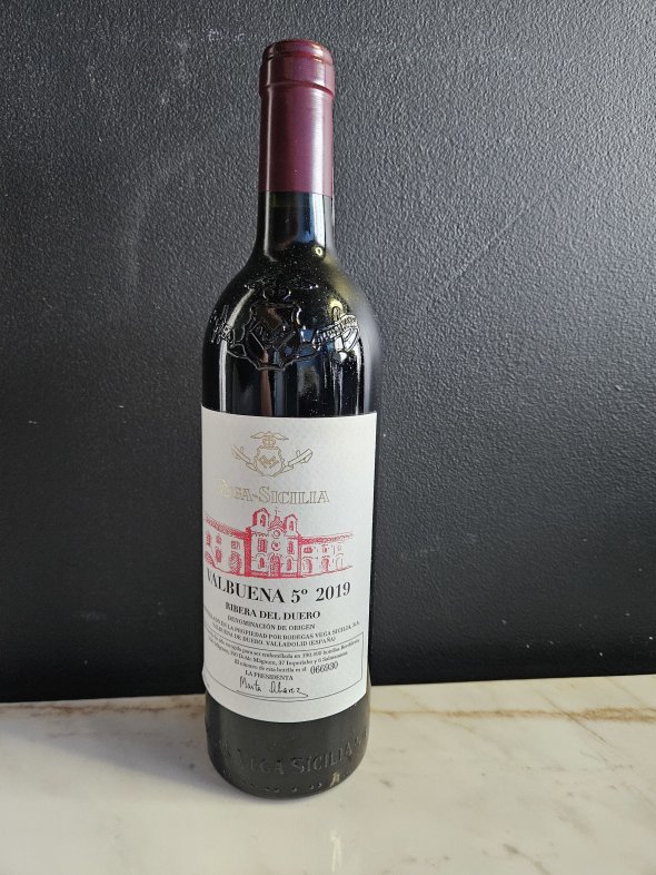 Vega Sicilia, Valbuena 5.&deg;, Ribera del Duero DO
