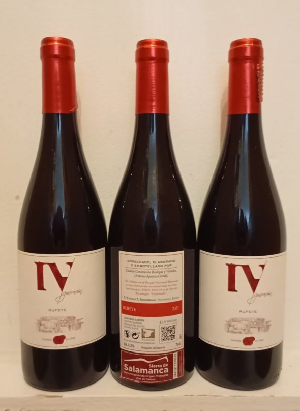 RUFETE, BODEGA CUARTA GENERACION, SALAMANCA