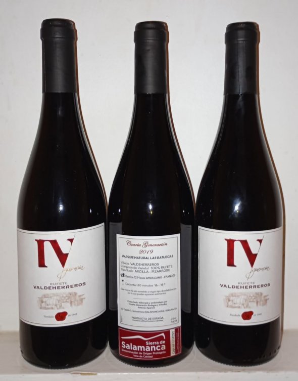 RUFETE, SINGLE VINEYARD VALDEHERREROS, BODEGA CUARTA GENERACION, SALAMANCA