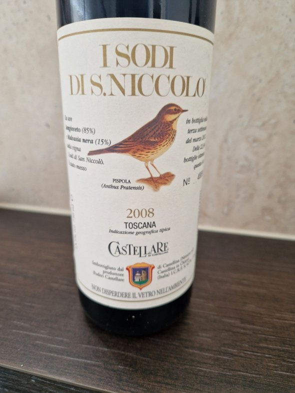 Castellare di Castellina, Sodi San Niccolo, IGT