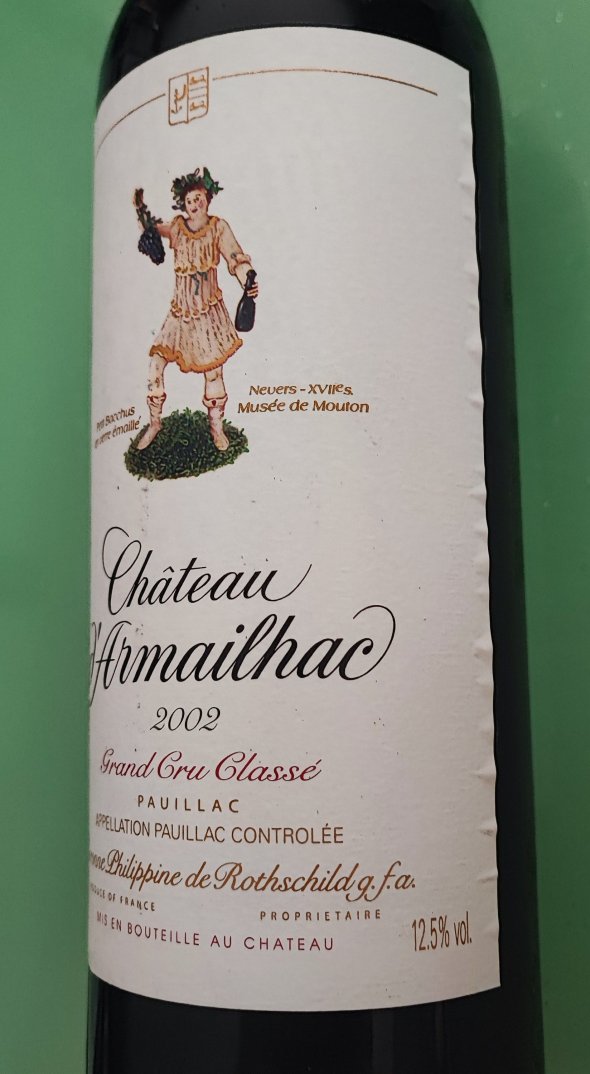 Chateau d'Armailhac 5eme Cru Classe, Pauillac