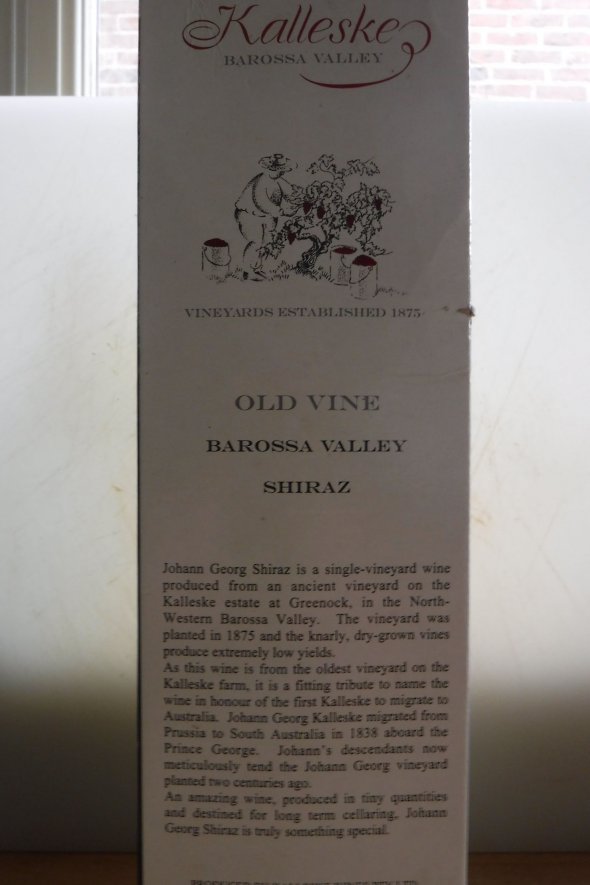 Kalleske, Johann Georg Old Vine Shiraz 
