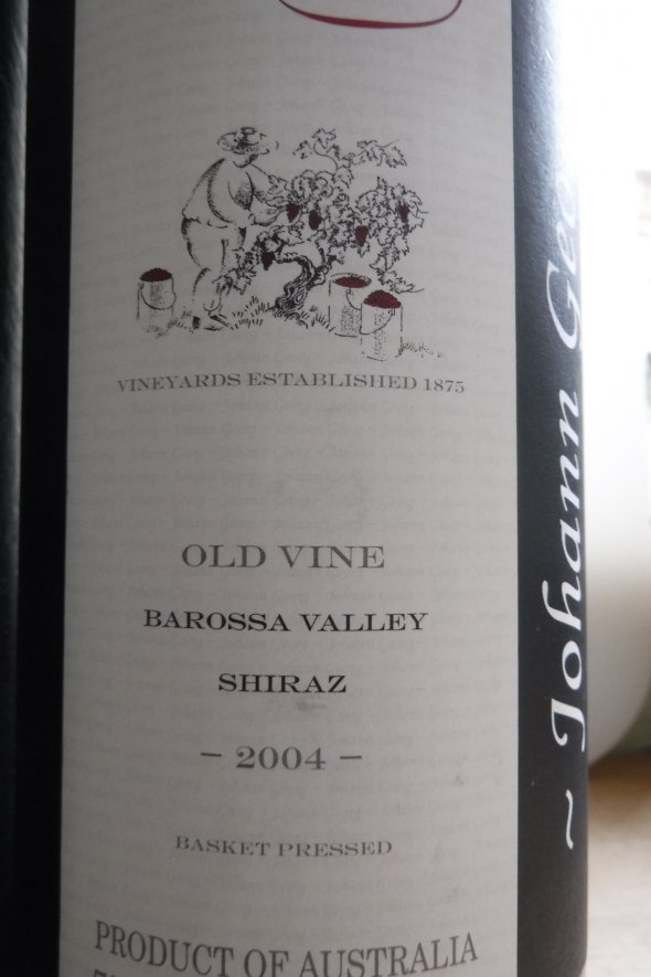 Kalleske, Johann Georg Old Vine Shiraz 