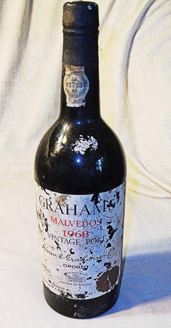 Grahams Malvedos Vintage Port. 1968. 