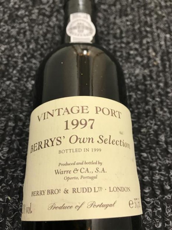 1997 Berry Bros. & Rudd Berrys  Own Selection Warre s Vintage Port.