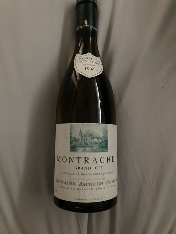 1994 Montrachet Grand Cru Domaine Jacques Prieur