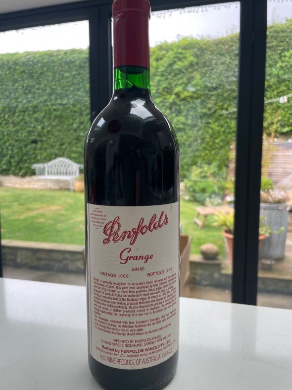Penfolds, Grange Bin 95, South Australia