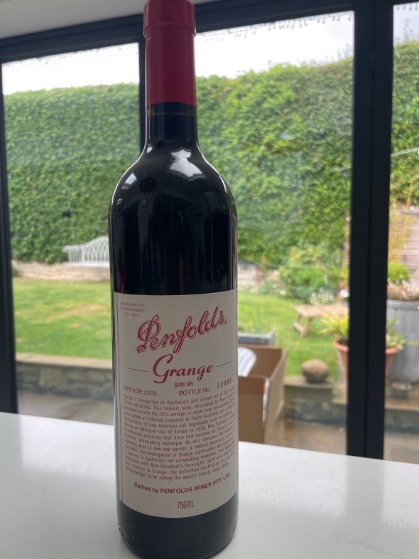 Penfolds, Grange Bin 95, South Australia
