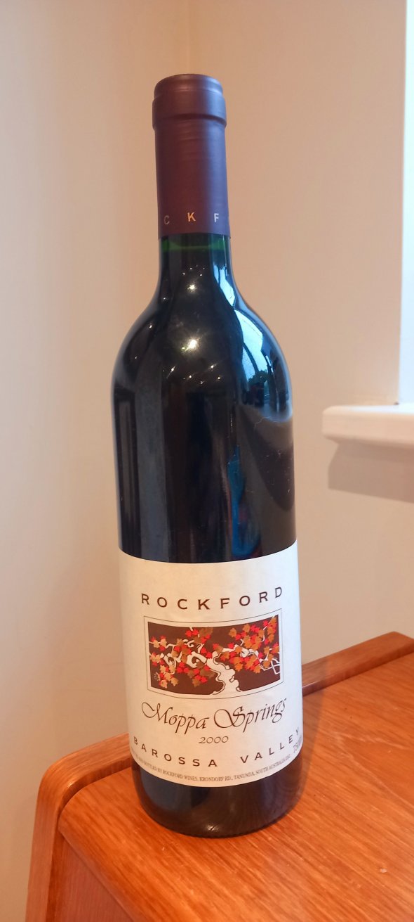Rockford, Moppa Springs Shiraz, Barossa Valley