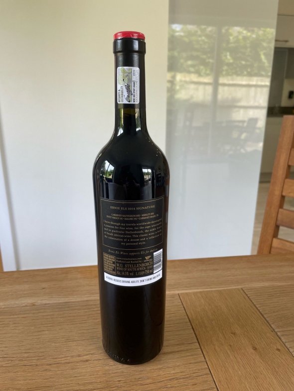 Ernie Els, Signature, Stellenbosch