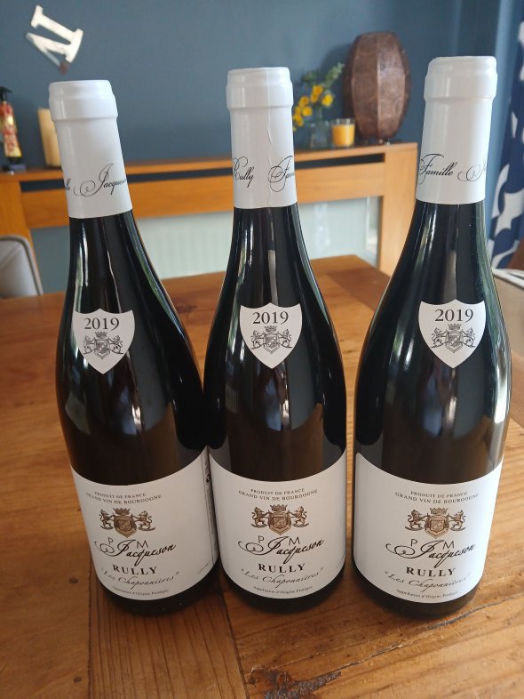 2019 Paul et Marie Jacqueson Rully Les Chaponnieres